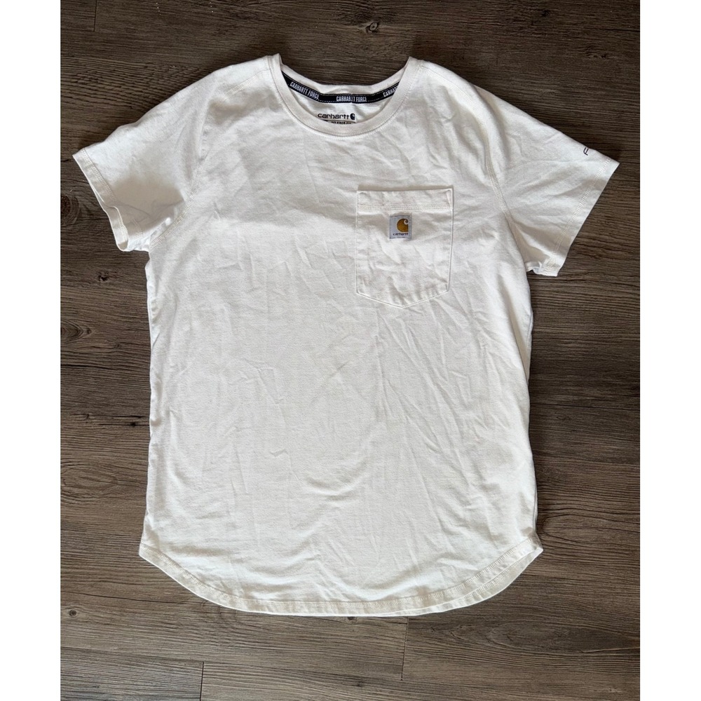 Carhartt White Short Sleeve Pocket Tee
